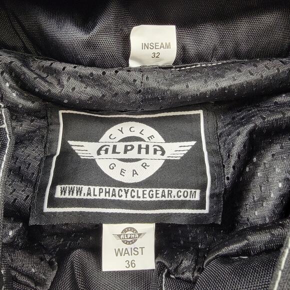 Alpha Cycle Gear Waterproof Protective Riding Outfit Sz 2XL - Picture 6 of 16